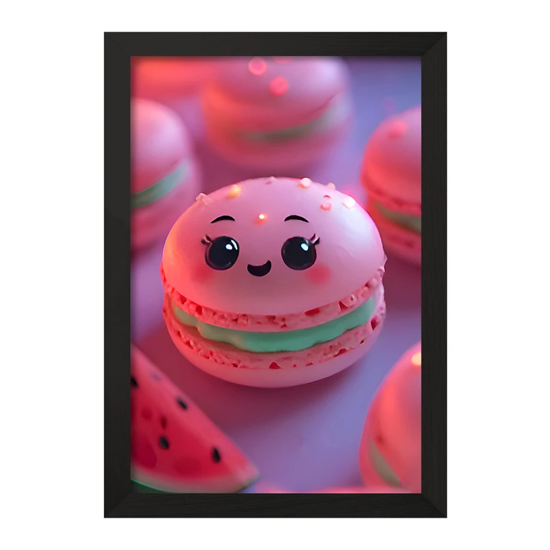 تابلو خندالو مدل ماکارون بامزه کد F9542