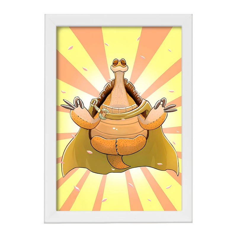 تابلو خندالو مدل پاندا کونگ فو کار کد F10352