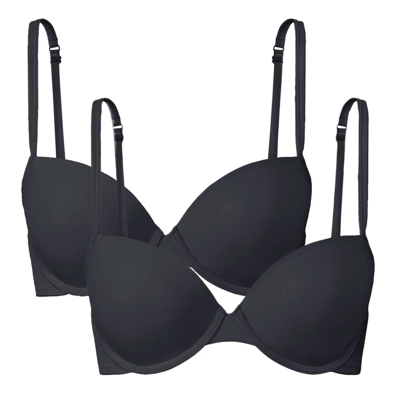 سوتین اسفنجی زنانه اسمارا مدل INVISIBLES کد B423901 مجموعه 2 عددی