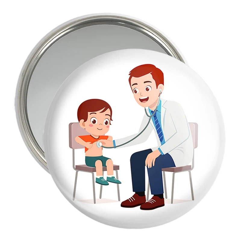 آینه جیبی خندالو مدل پزشک و پرستار کودکانه کد 36507