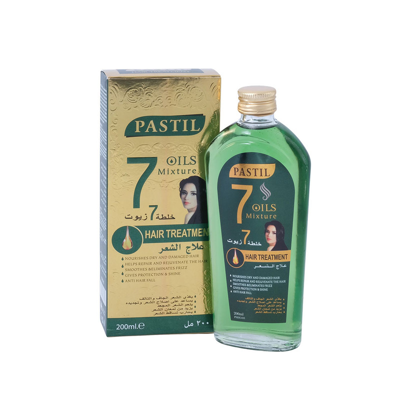 روغن مو پاستیل مدل 7 گیاه حجم 200 میلی لیتر
