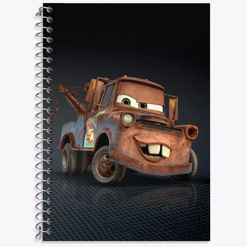 دفتر لغت 50 برگ خندالو طرح ماشین ها (Cars) کد 36553
