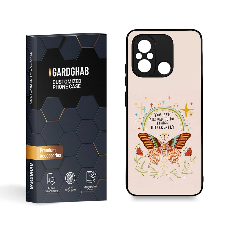  کاور گارد قاب مدل دخترانه مناسب برای گوشی موبایل شیائومی Poco C55