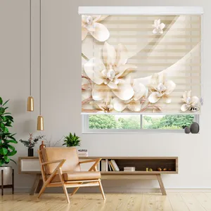 پرده زبرا زیو مدل 3D-1128 سایز 100x200 سانتی متر