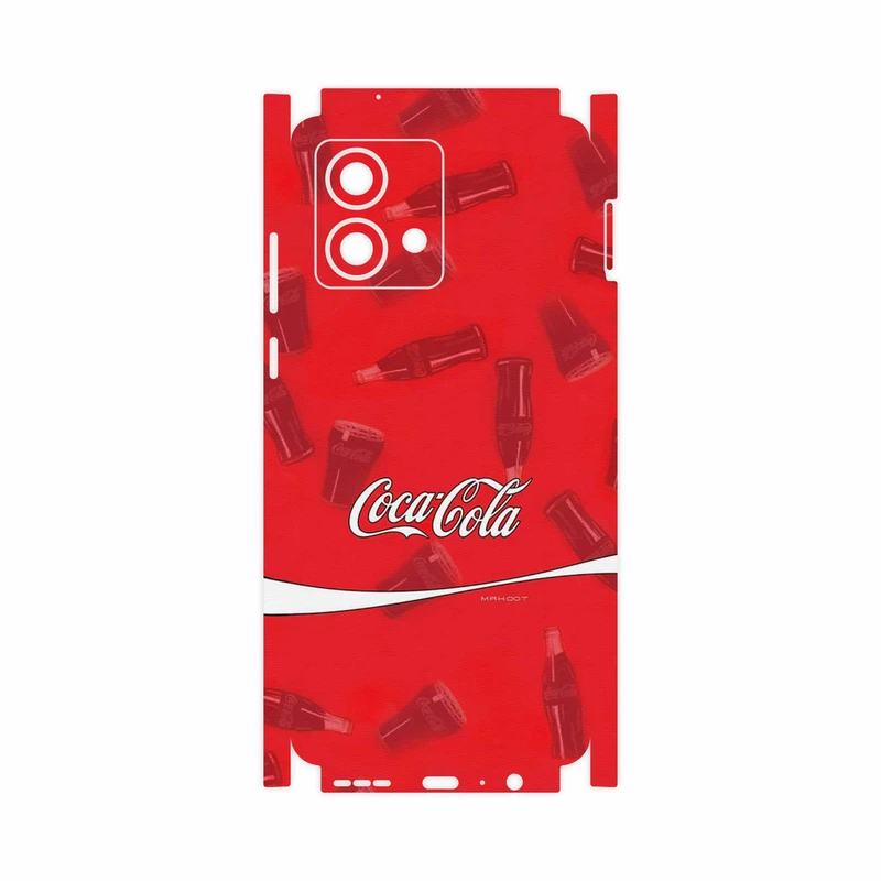 برچسب پوششی ماهوت مدل Coca_Cola_Logo-FullSkin مناسب برای گوشی موبایل موتورولا Moto G84