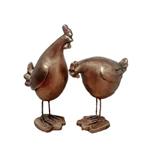 مجسمه مدل مرغ مجموعه 2 عددی