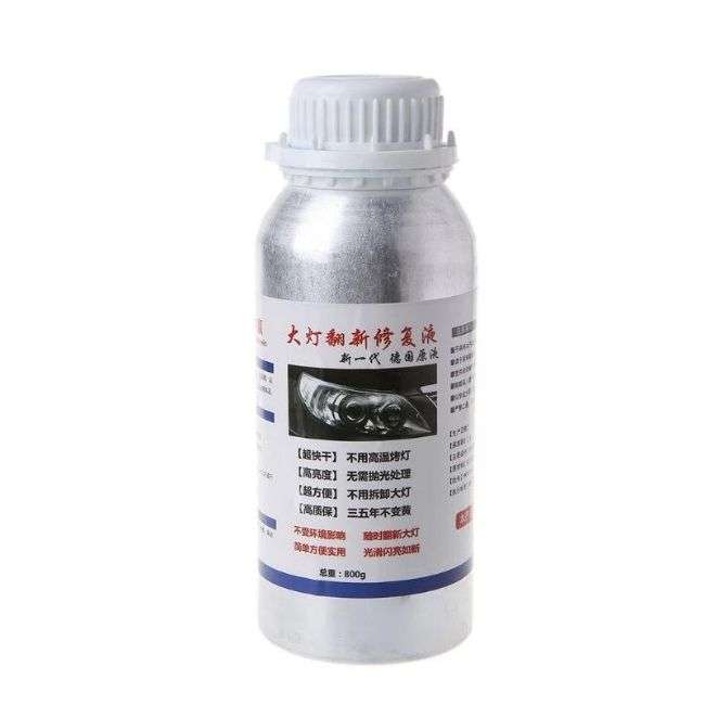 مایع شفاف و براق کننده چراغ خودرو مدل Hydrophobic Coating حجم 800 میلی لیتر