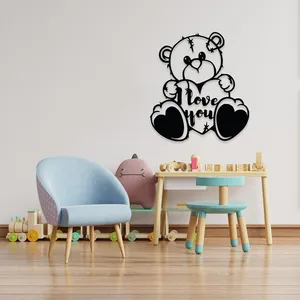 استیکر دیواری کودک مدل خرس