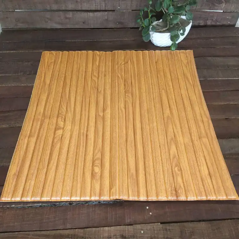 دیوارپوش مدل فومی پشت چسبدار طرح بامبو