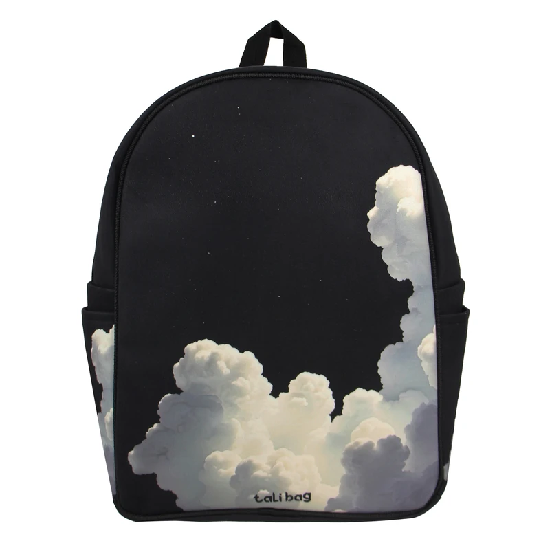 کوله پشتی مدرسه تالی مدل شب ابری
