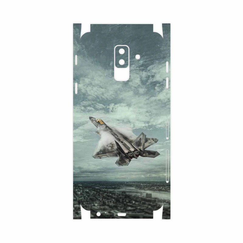 برچسب پوششی ماهوت مدل F-22 Raptor-FullSkin مناسب برای گوشی موبایل سامسونگ Galaxy A6 Plus 2018