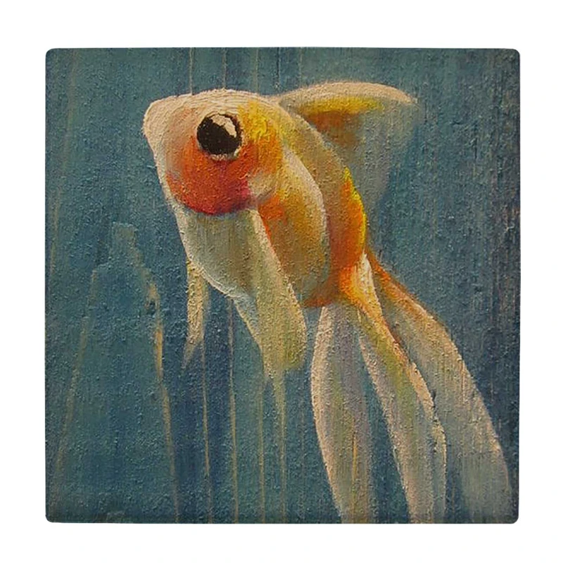  زیر لیوانی  طرح نقاشی ماهی کد    5978834_4850