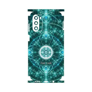 MAHOOT Mathematical Geometric Shape 4-FullSkin Cover Sticker for Motorola Moto G52
