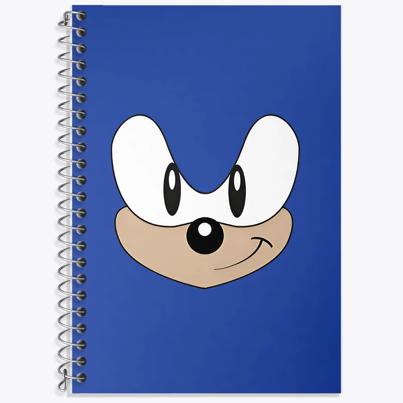 دفتر لغت 50 برگ خندالو طرح سونیک (Sonic) کد N5211