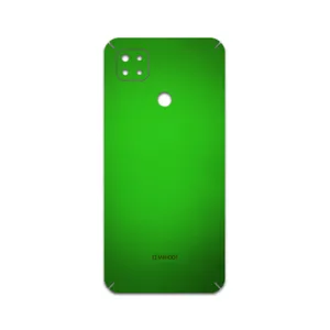 MAHOOT Metallic-Green Cover Sticker for Xiaomi Redmi 9C NFC