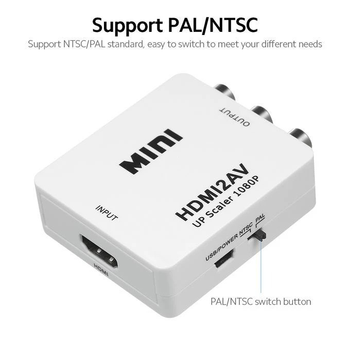 مبدل HDMI به AV ایکس فورتک مدل MINI