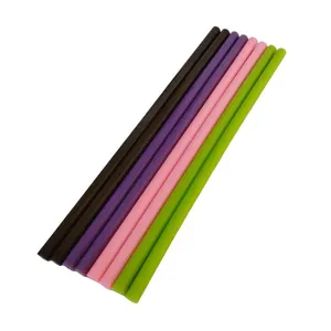 چسب حرارتی مدل رنگارنگ 1 قطر 7 میلیمتر بسته 8 عددی