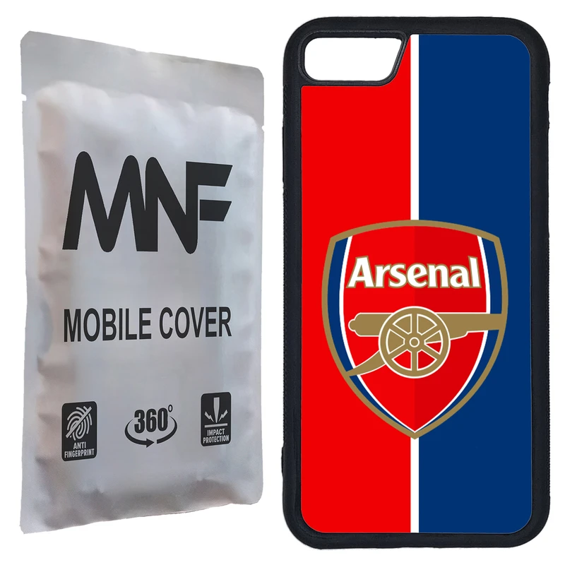 کاور ام ان اف طرح تیم Arsenal کد P-234 مناسب برای گوشی موبایل اپل iPhone SE 2020 / SE 2022