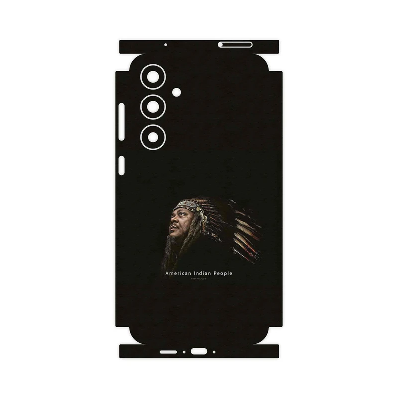 برچسب پوششی ماهوت مدل Portrait of an Indian Man-FullSkin مناسب برای گوشی موبایل سامسونگ Galaxy A55