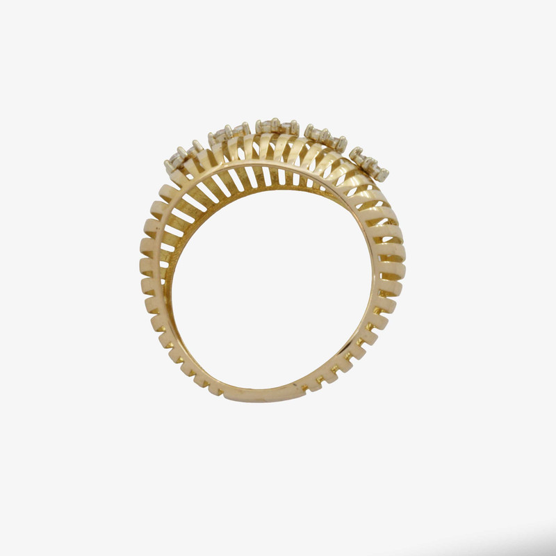انگشتر طلا 18 عیار زنانه مایا ماهک مدل هرموس MR1606 - 3