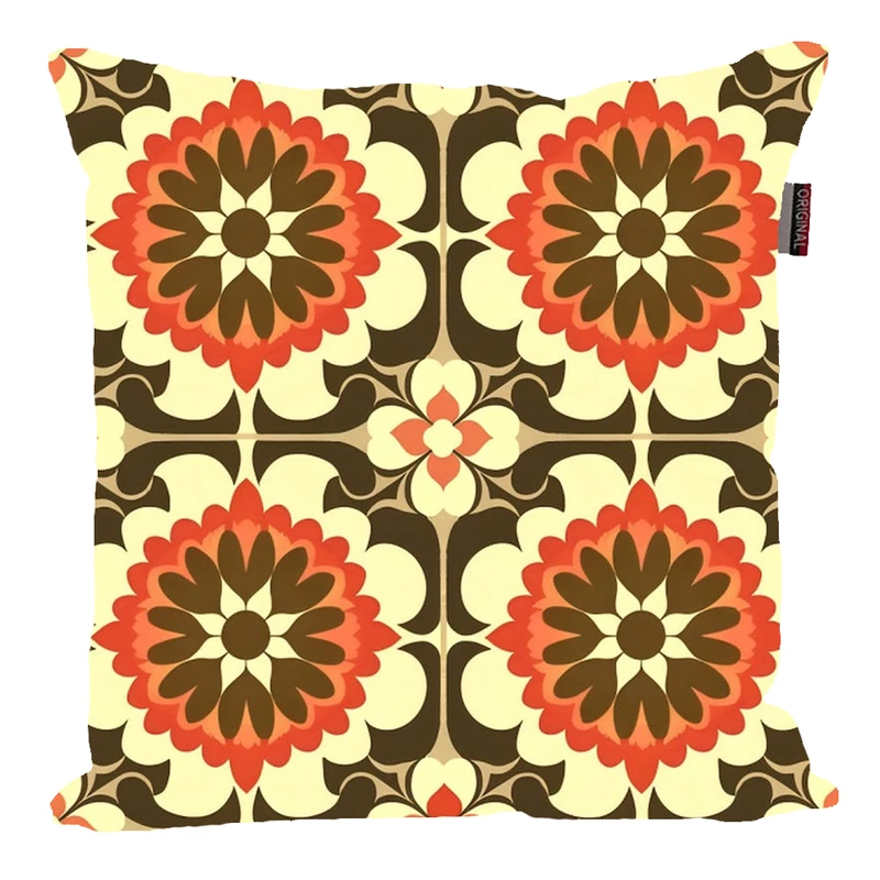 کوسن پاد آفرین مدل سنتی طرح کاشی کد PK30476