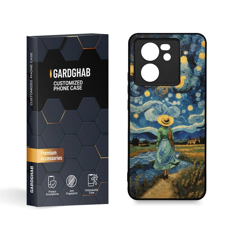 کاور گارد قاب مدل هنری مناسب برای گوشی موبایل شیائومی Mi 13T 5G