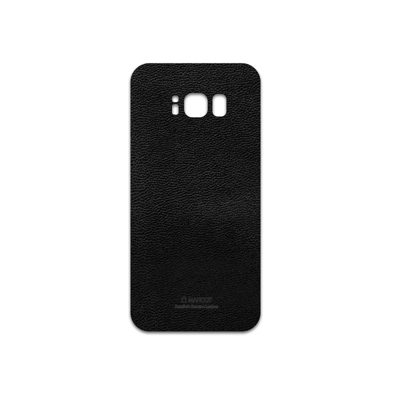 برچسب پوششی ماهوت مدل Black-Leather مناسب برای گوشی موبایل سامسونگ Galaxy S8