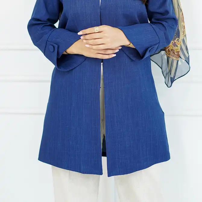 مانتو زنانه السانا مدل ماجده کد 180205