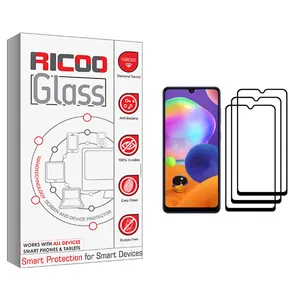 ricoo +HD Screen Protector For Samsung Galaxy A31 Pack Of 3
