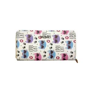 کیف پول زنانه لاویسان مدل گربه