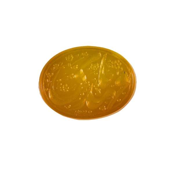 سنگ عقیق پارلا گوهر مدل خطی کد 3938