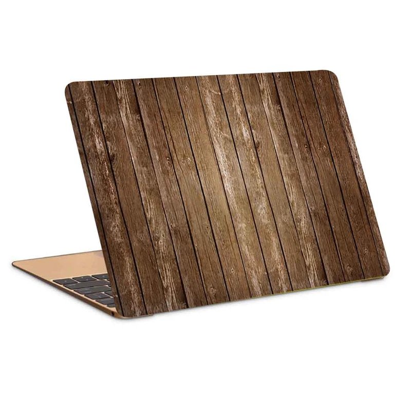استیکر لپ تاپ طرح wood 1کد c-1003مناسب برای لپ تاپ 15.6 اینچ