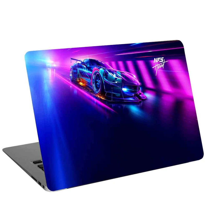 استیکر لپ تاپ طرح Need for Speed Heat کد cl-407 مناسب برای لپ تاپ 15.6 اینچ