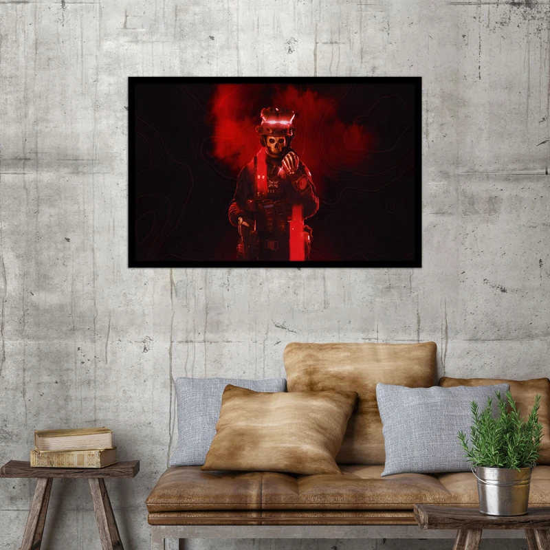 تابلو بکلیت طرح گیمینگ بازی کالاف دیوتی مدل B-bu1230