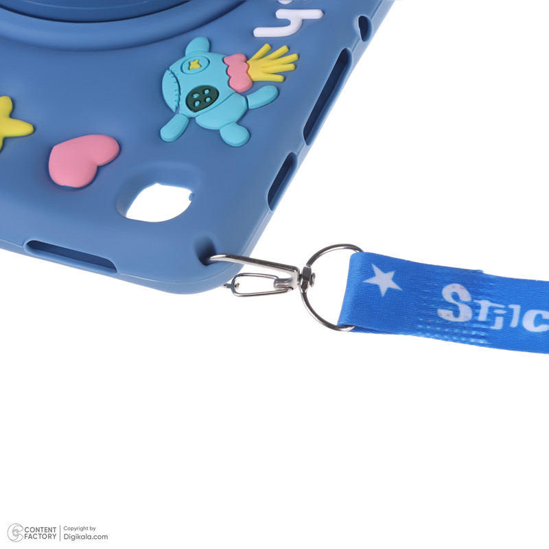 کاور مدل Stitch مناسب برای تبلت سامسونگ Galaxy Tab A7 Lite T220-8.7 Inch به همراه بند آویز
