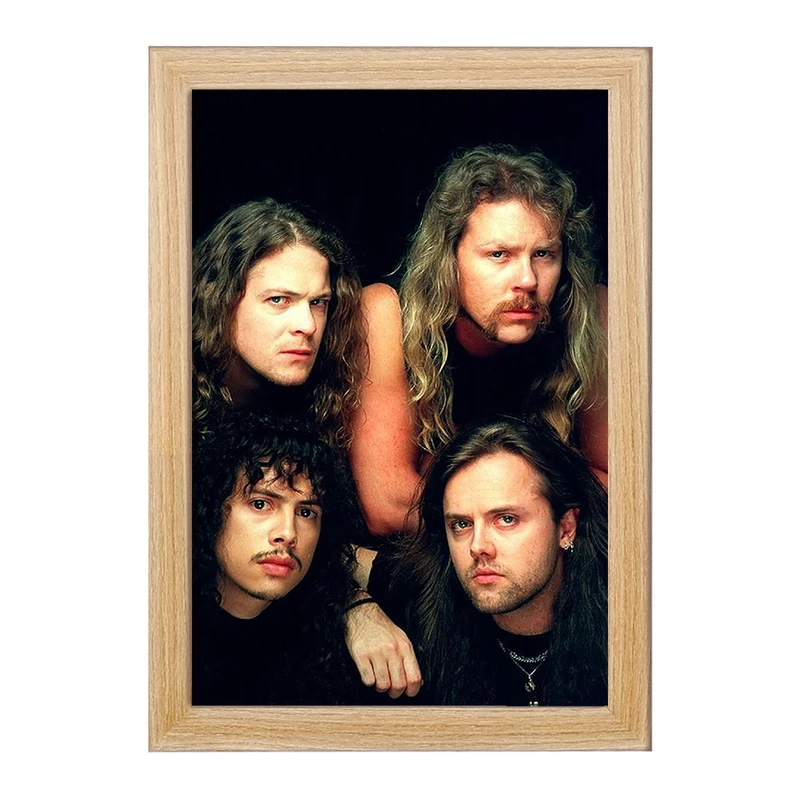 تابلو خندالو مدل گروه موسیقی متالیکا Metallica  کد 3260