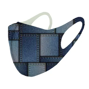 ماسک تزیینی طرح جین مدل ma132