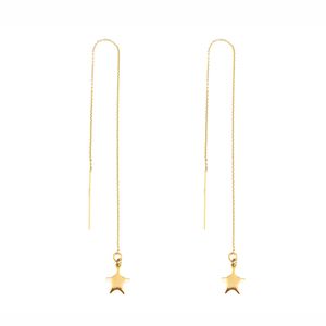 نقد و بررسی گوشواره طلا 18 عیار کد EA135 توسط خریداران