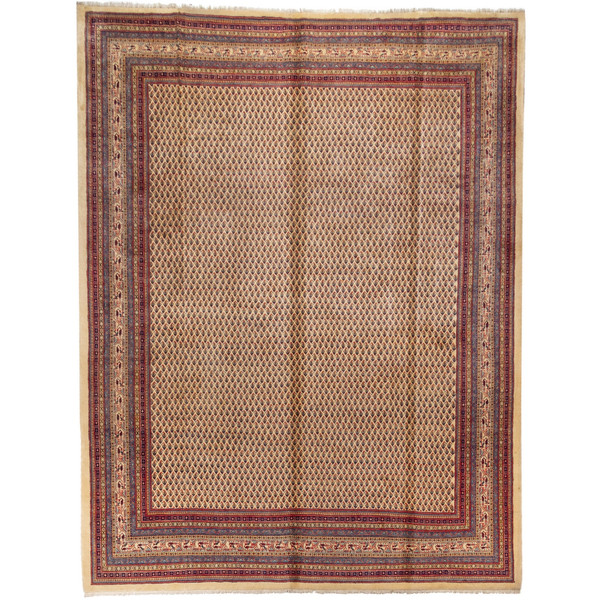 فرش دستباف قدیمی دوازده متری سی پرشیا کد 187360