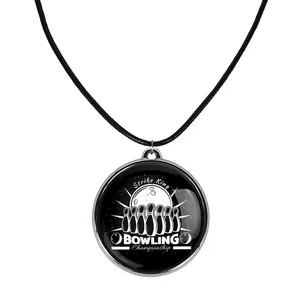 گردنبند خندالو مدل بولینگ Bowling کد 2813028119