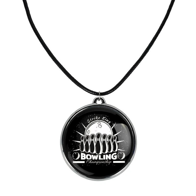 گردنبند خندالو مدل بولینگ Bowling کد 2813028119