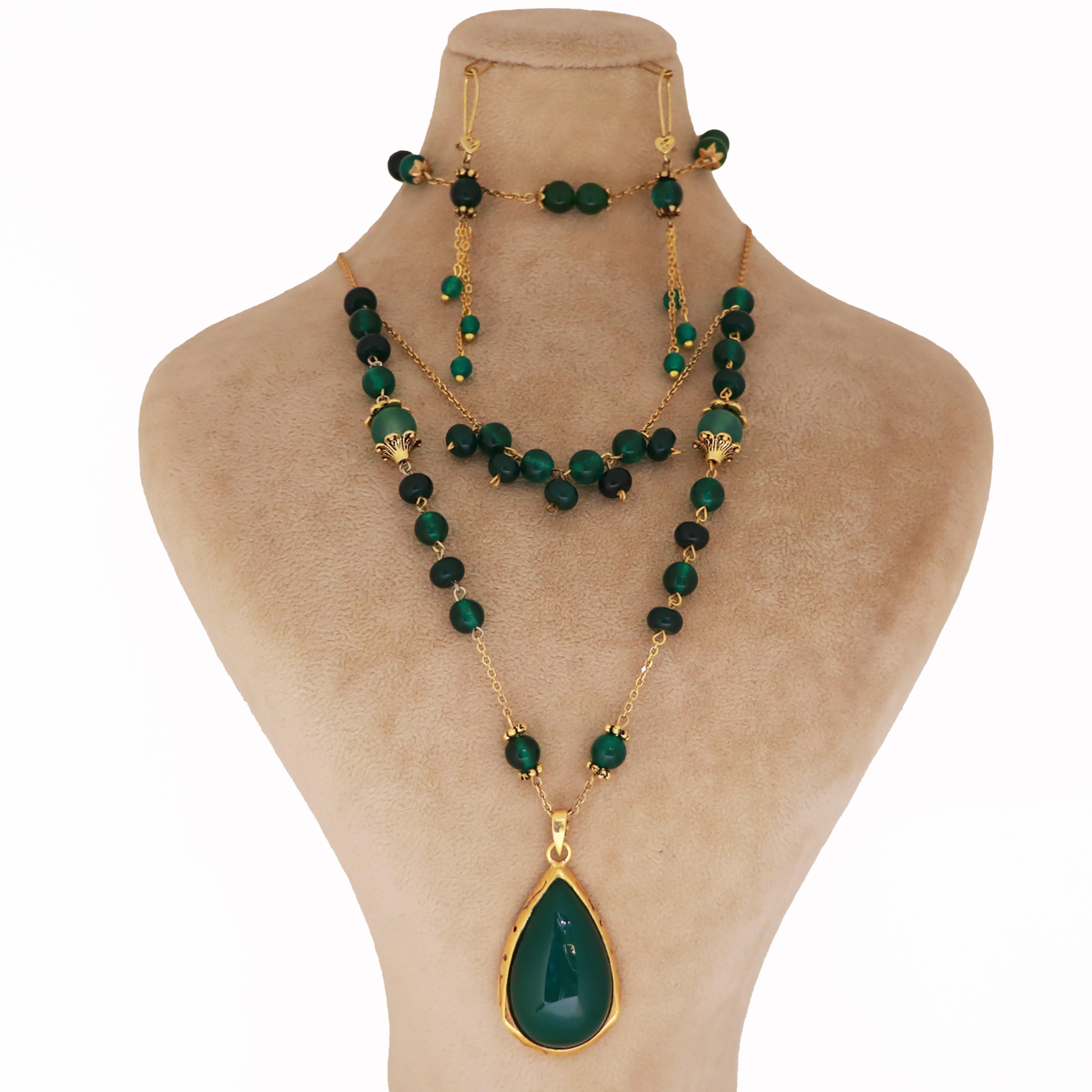 نیم ست نقره زنانه مدل 50