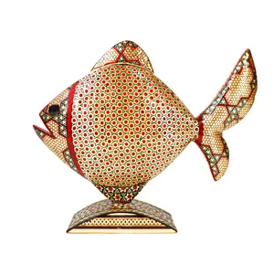 سرمه دان خاتم کاری مدل ماهی کد HQ1411