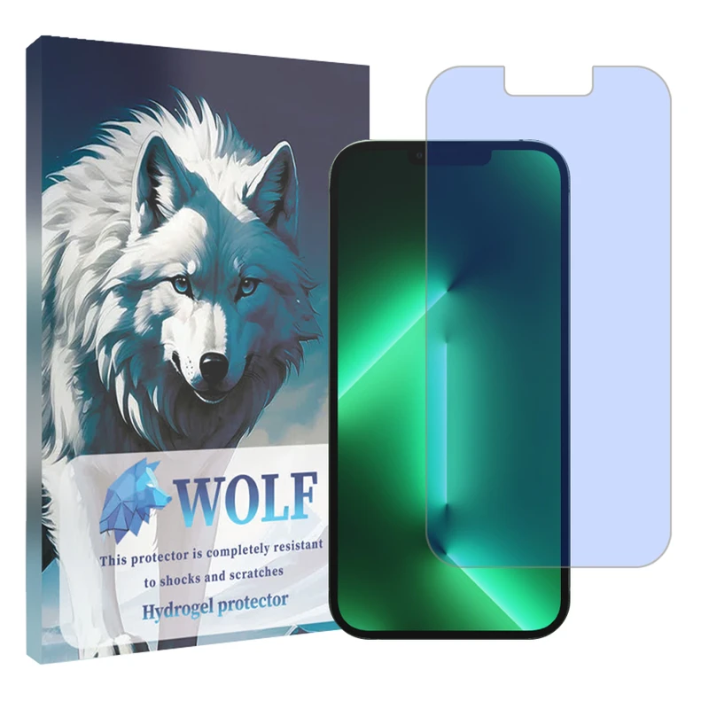 محافظ صفحه نمایش  آنتی بلو ولف مناسب برای گوشی موبایل اپل iPhone 13 Pro Max  