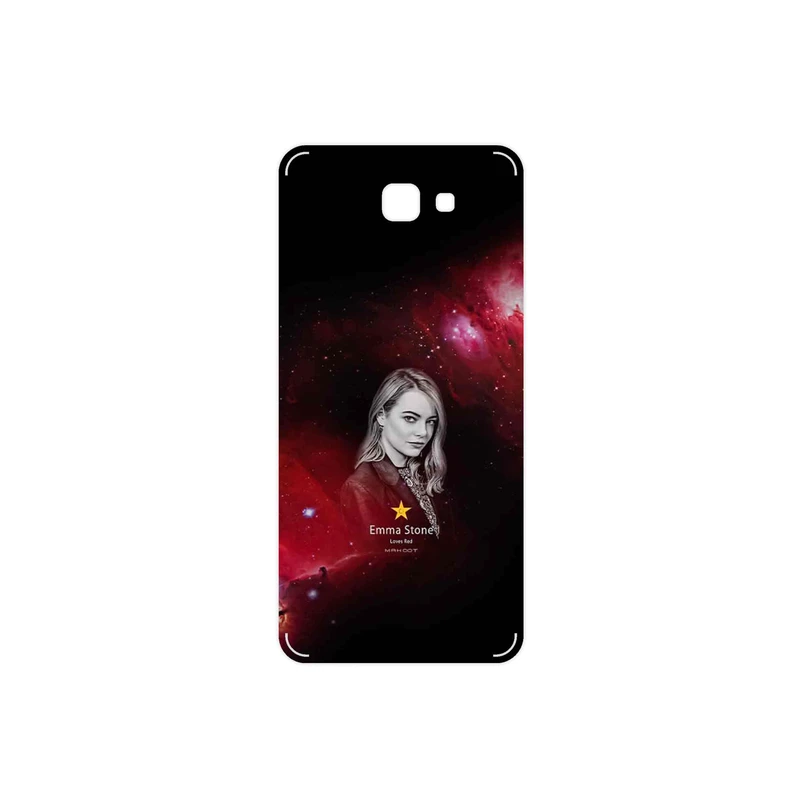 برچسب پوششی ماهوت مدل Emma Stone مناسب برای گوشی موبایل سامسونگ Galaxy J5 Prime