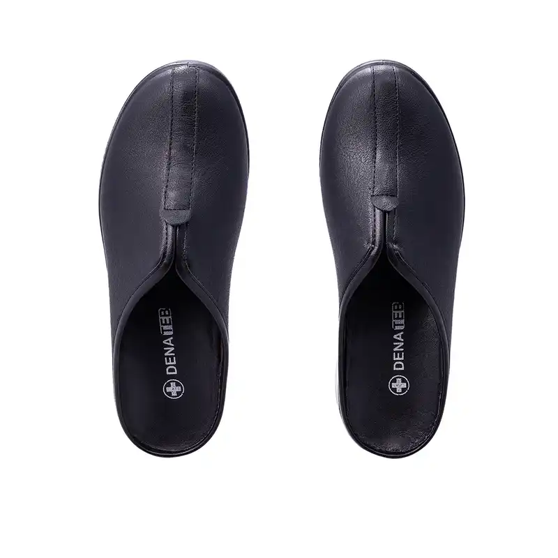 صندل زنانه مدل جلوبسته کد 321 رنگ مشکی