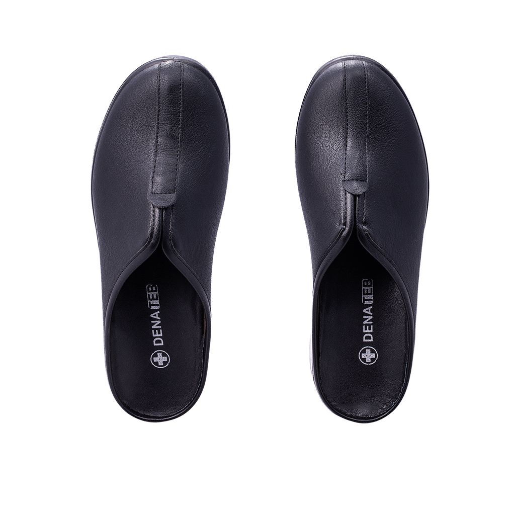 صندل زنانه مدل جلوبسته کد 321 رنگ مشکی -  - 4