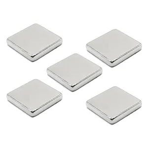 آهن ربا مدل نئودیمیوم بلوک 10X10X2mm بسته 5 عددی