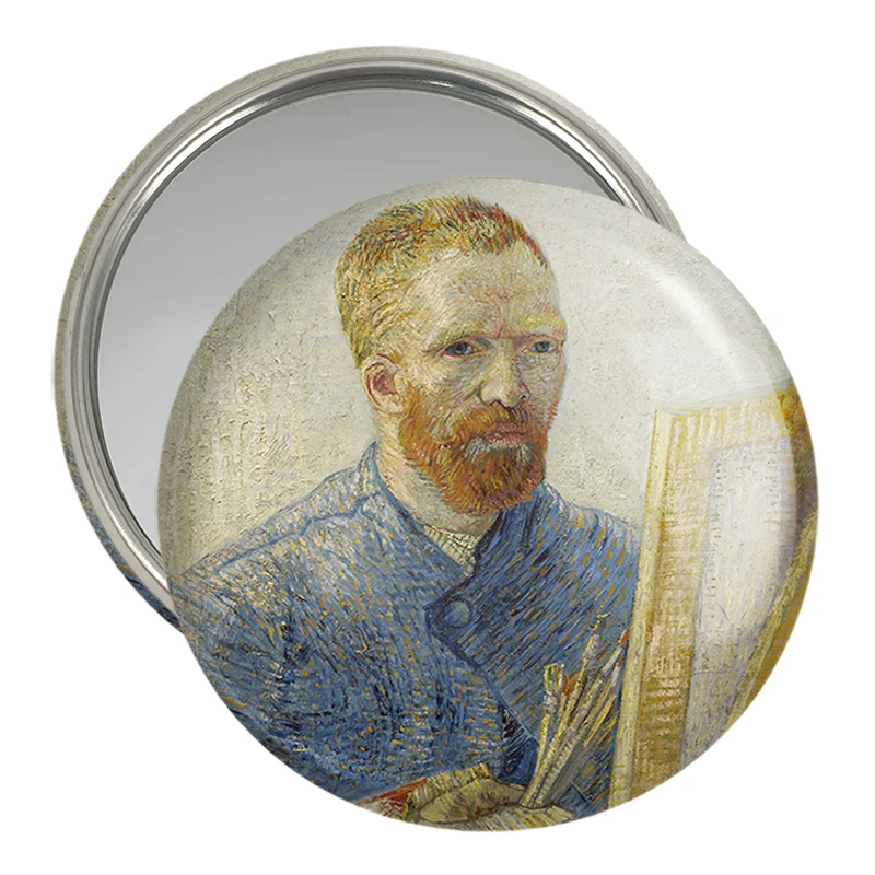 آینه جیبی خندالو مدل سلف پرتره ونسان ونگوگ (Van Gogh) کد 36809