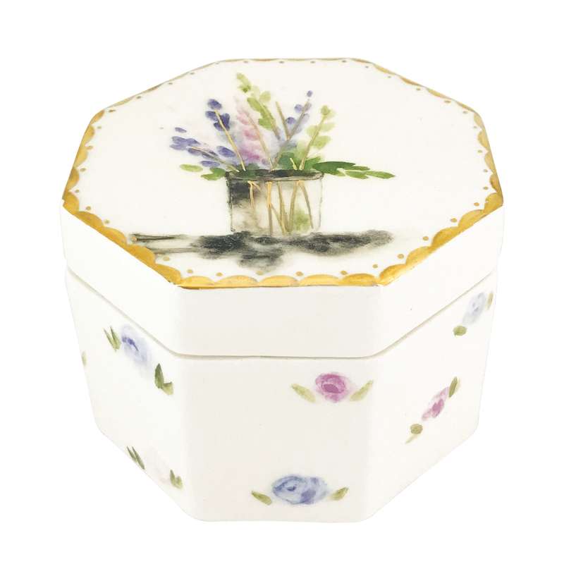 قندان طرح گل کد 15804